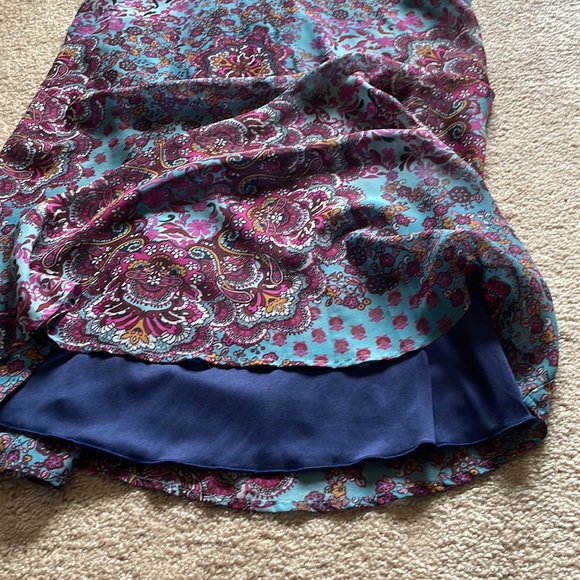 Multicolored Paisley Racerback Dress - Picture 4 of 7